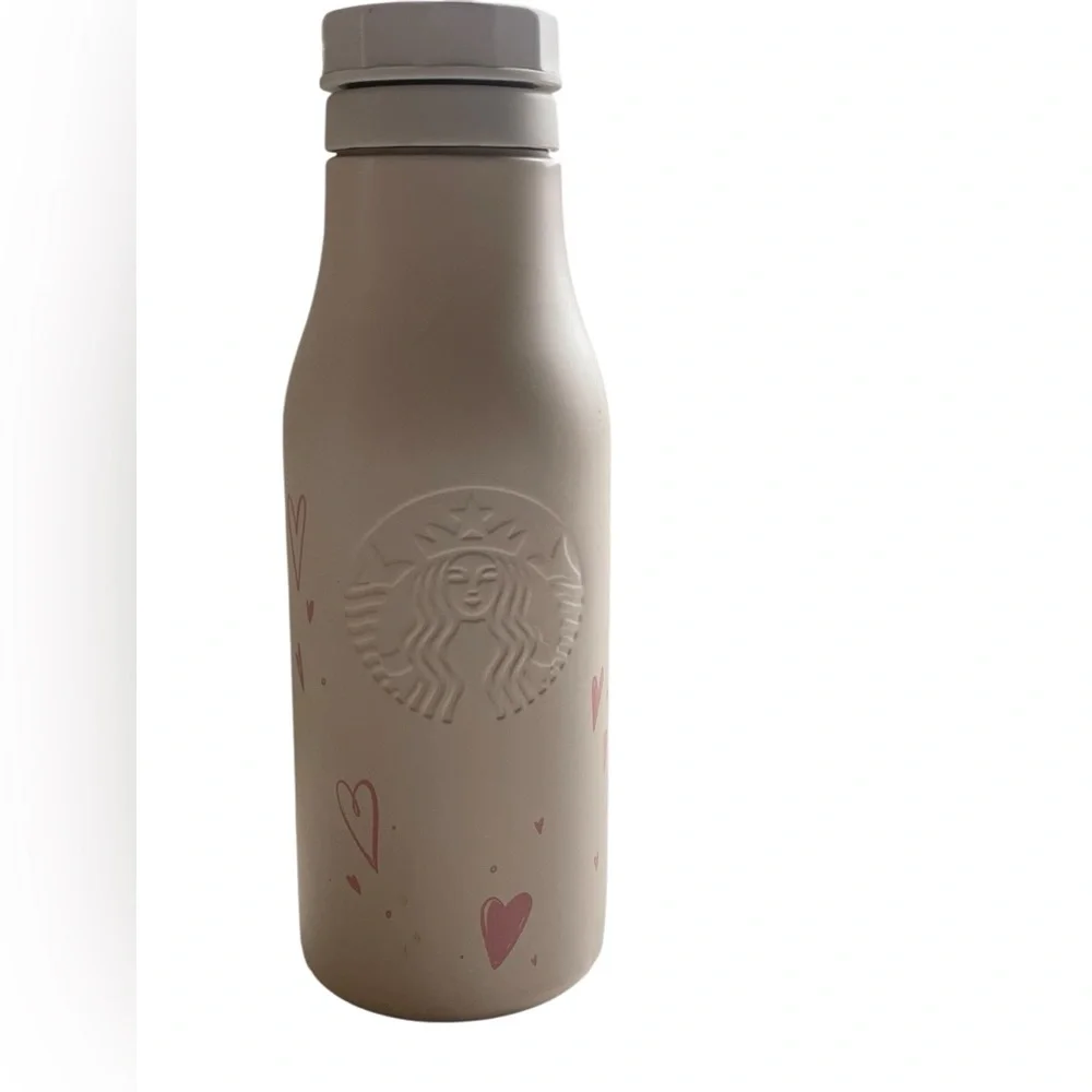 Starbucks Valentine 2024 Japan Exclusive 16oz Stainless Steel Bottle Hearts Cafe